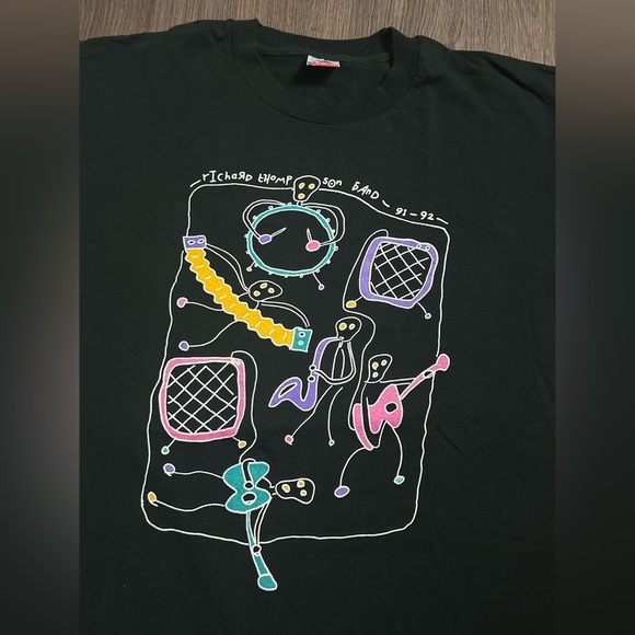 Vintage Richard Thomson Band 1991-1992 Shirt - Picture 4 of 4